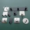The 304 stainless steel hook series offers a variety of options, including non-perforating adhesive hooks and powerful, seamless wall adhesive hooks Item Picture